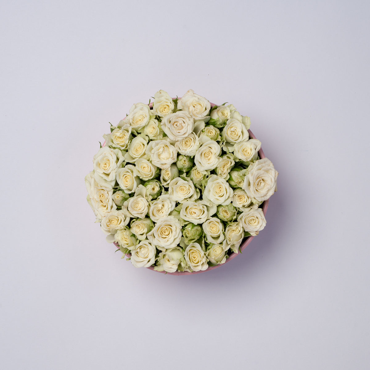 Nu Flowers Candy Vase arrangement, close up