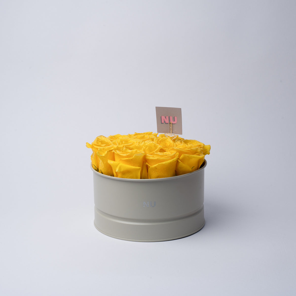 Nu Flowers Yellow Vase arrangement