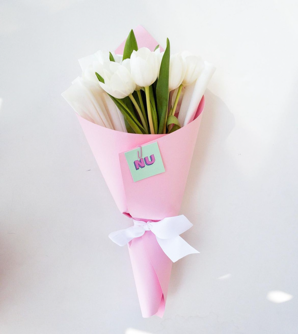 Nu Flowers Tulips Dream arrangement, alternate angle